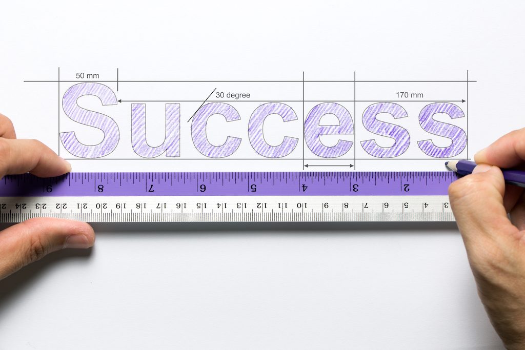 Measure success concept cover
