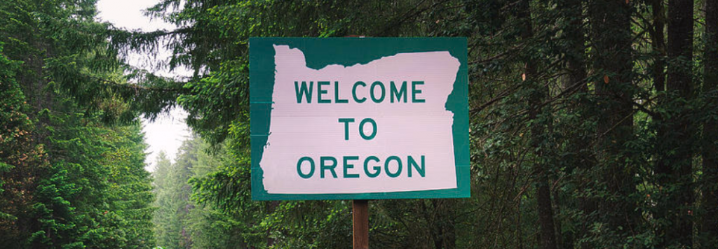 Welcome to Oregon signature
